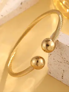 Minimalist Classic Style Opening Bangle, Stainless Steel Fashion Lightweight Bangle, Very Suitable for Daily and Birthday Gifts, Elegant Minimalist Bangle, Fashionable Bangle, Stainless Steel Bracelet