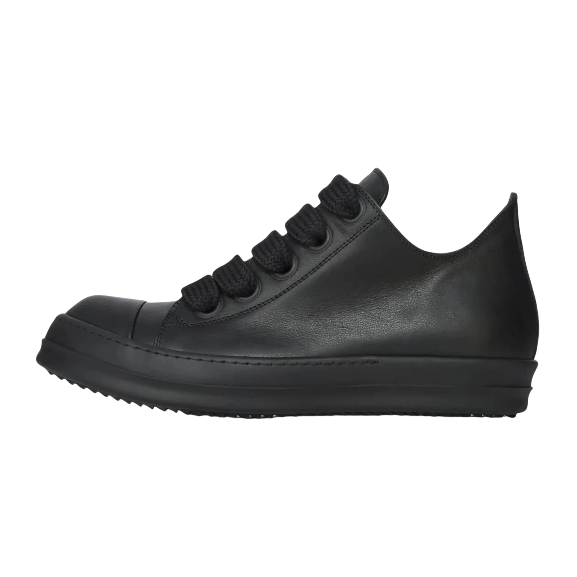 Rick Owens Concordians Jumbo Laced Low All Black