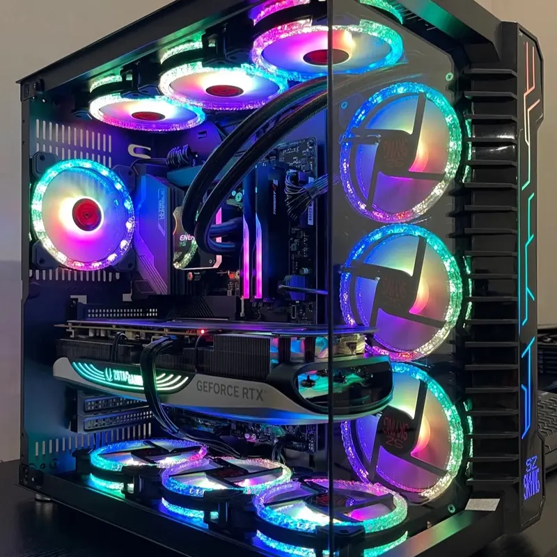 High-End Gaming PC - i7 13th Gen, Rtx 4090, Durable Design, Ideal for Enhanced Gaming Experience