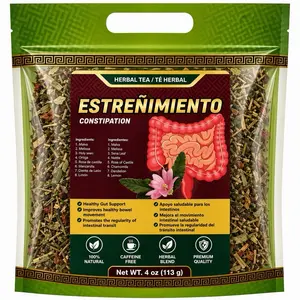 Estreñimiento Herbal Tea Blend – Natural Loose Leaf Herbal Tea for Digestive Support & Gut Balance, Caffeine-Free, Premium Quality, 4 oz