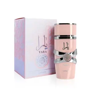 Lattafa Yara for Women 3.4 Ounce (100ml) Eau De Parfum Spray Perfume Fragrance Floral Vanilla Musk