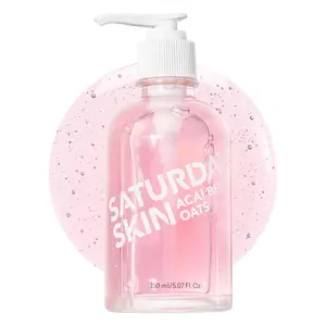 [Saturday Skin Korea Official] Hydrating Gentle Facial Gel Cleanser Makeup Remover Sensitive Skin Face Wash Antioxidant Vitamin Brightening Smoothing | Korean Skin Care CICA Acai Berry Oats Cleansing Radiant Daily Best Christmas Gift