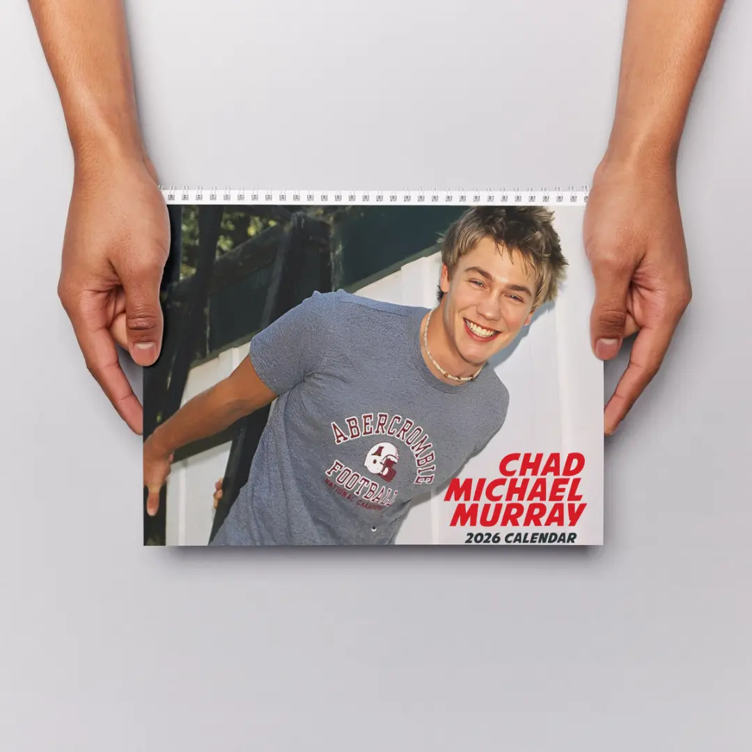 Chad Murray 2026 Calendar, Handsome Actor Wall Calendar, Celebrity Fan Gift, Monthly Photo Planner for Home and Office Decor