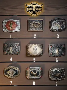 Western Belt Buckle / Hebilla Vaquera