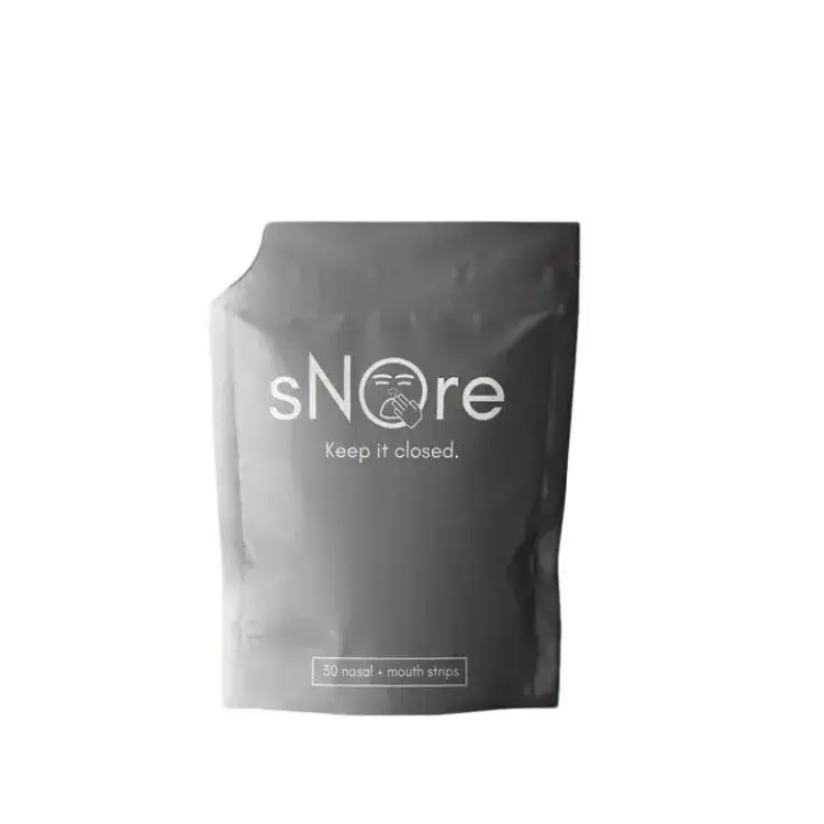 Mouth Tape & Nasal Strips Combo Kit, Anti-Snoring Solution for Better Breathing, Restful Sleep & Increased Endurance, 30-Day Supply for Athletes & Fitness, Beard Friendly, Fitness For Everyone, 30 Days