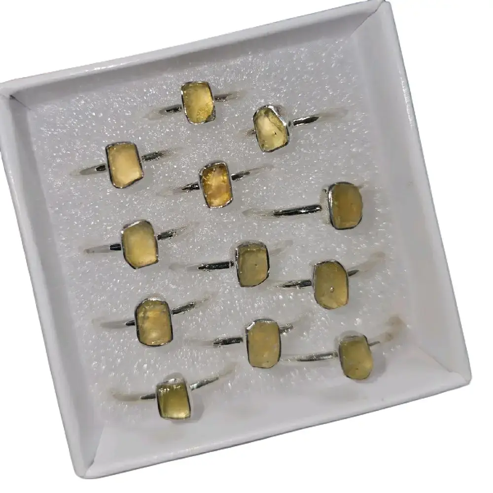 Libyan Desert Glass Ring