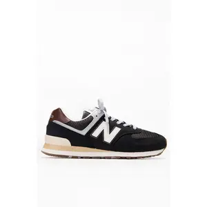 New Balance Men's Brown 574 Shoes - Multicolor