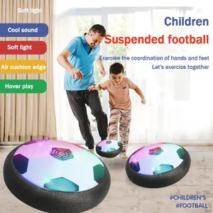 1 Pcs Battery Type Electric Light Air Cushion Indoor Parent Child Exercise Suspended Football Play Coordination