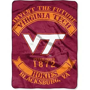 Plush 60X80 inch Blanket - Extremely Soft - Machine Washable - VIRGINIA TECH
