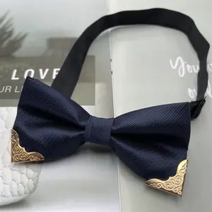 Style Bow Tie Box Set, Butterfly Knot Rose Brooch Gift Box, Wedding Groom Accessories, Korean Suit Bow Tie, Party & Evening Wear