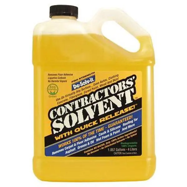 212 MAIN Orange-Sol 10151 5-Gal Contractor's Solvent, 7.25 lbs, Ultra-Powerful Organic Naturally Derived Cleaning Supplies, Fast-Action Formula, 100% Active Ingredients, Biodegradable, Mess Removal, 7.5x5.25x4.5 in, for Household & Roof Use