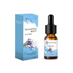 10ML Lavender Scented Essential Oil, Humidifier Refill Liquid, Stress Relief, Sleep Aid, Suitable for Diffusers, Humidifiers, Air Purifiers