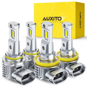 AUXITO 2013-2018 Honda Accord– 9005 High Beam+H11 Low Beam LED Headlight Bulbs,30000LM 6500K Cool White,60,000Hrs Long Service Life,No error,CANBUS Ready,No Flickering, Plug and Play