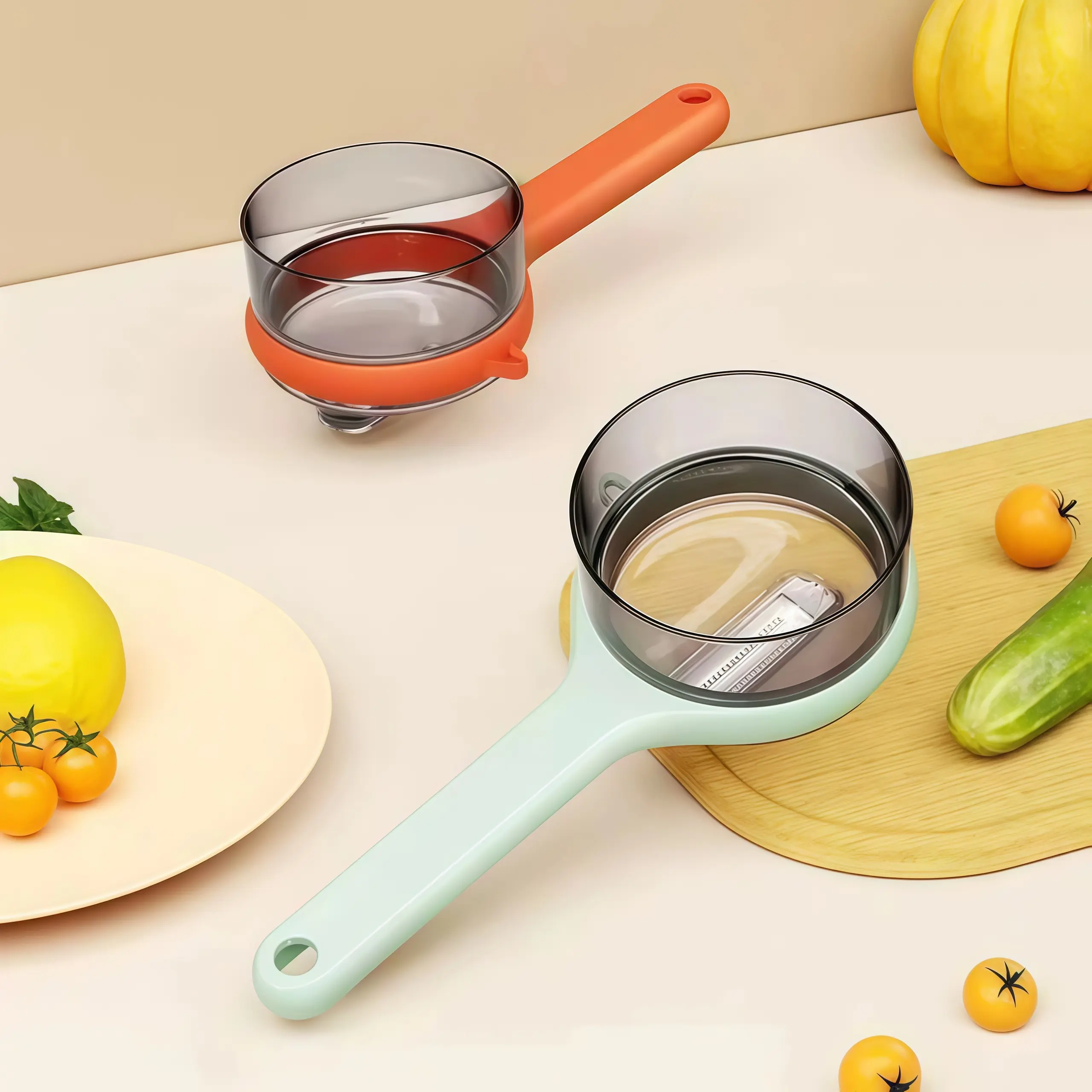 Ergonomic Non Slip Stainless Steel Swivel Peeler With Storage Box Portable Anti Waste Fruit Vegetable Peeling Tool For Home Kitchen Use-MM1