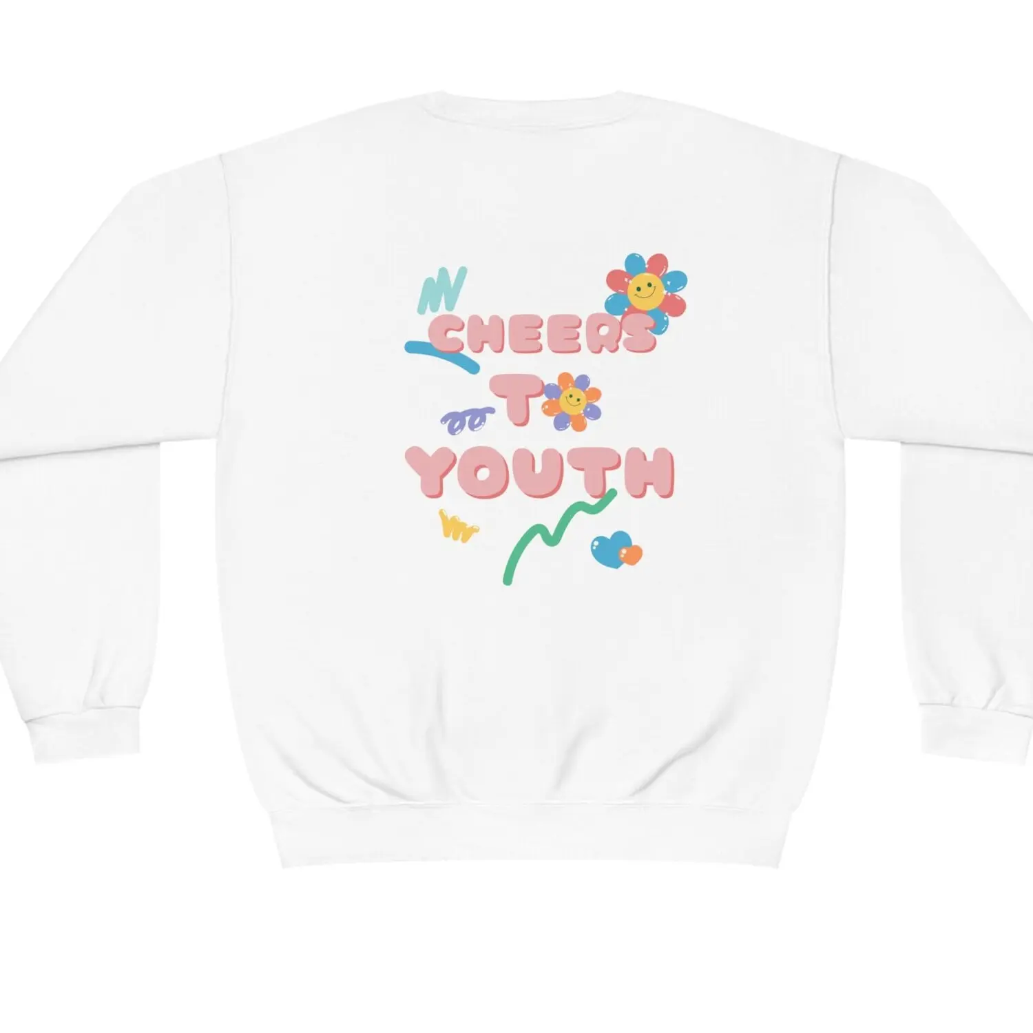 Seventeenn Cheers To Youth Unisex Sweatshirt - NuBlend® Crewneck, Gift For Fan