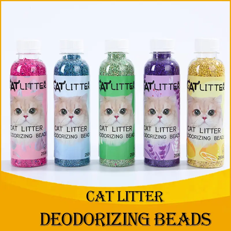 Cat litterDeodorizer - Summer Breeze Odor Eliminator Powder, Non‑ litterAdditive | Portable Natural Baking Soda Formula with Activated Charcoal and Corncob Bits for Mullti‑cat Homes
