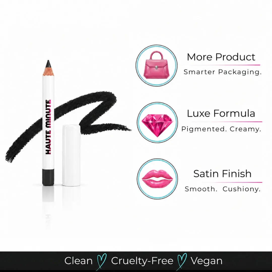 Mini Everlasting Eyeliner Lipliner Makeup Cosmetic Smooth