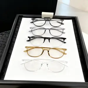 Paleshy 5-Pack Blue Light Blocking Glasses | Stylish Anti-Blue Ray Computer Eyewear Set, Trendy Frames for Round Face & Everyday Wear