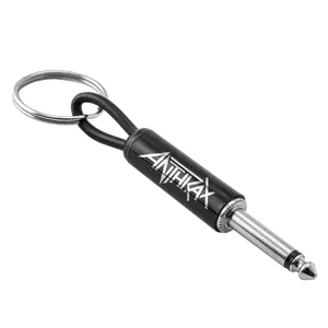 Anthrax Logo Guitar Plug Keychain