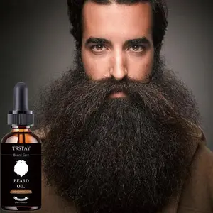 Trstay Plant-Based Beard Oil, Natural, Alcohol-Free Gentle Non-Irritating Hydrating Moisturizing Formula, Full Moisture Care for Daily Grooming, Ideal Gift for Men, Hair Care