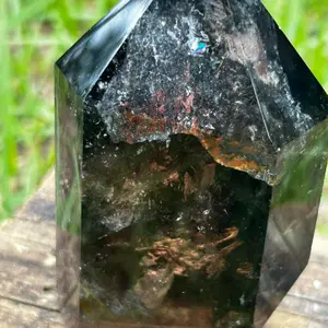 Smoky, Phantom , Garden Quartz Tower