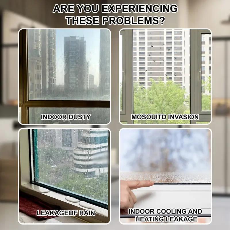 Transparent Weatherproof And Impact-Resistant Tape, Suitable For Sealing Gaps Around Doors And Windows, Energy Efficient, Durable, And Versatile.