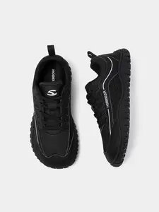 HOBIBEAR Women's Wide Toe Shoes, Barefoot Lace Up Low Cut Casual Shoes, Lightweight Walking Shoes, Sporty Style, Textile Upper, Rubber Sole, Lightweight Outdoor Shoes, Lightweight Breathable Shoes, Low Top Shoes, Breathable Footwear