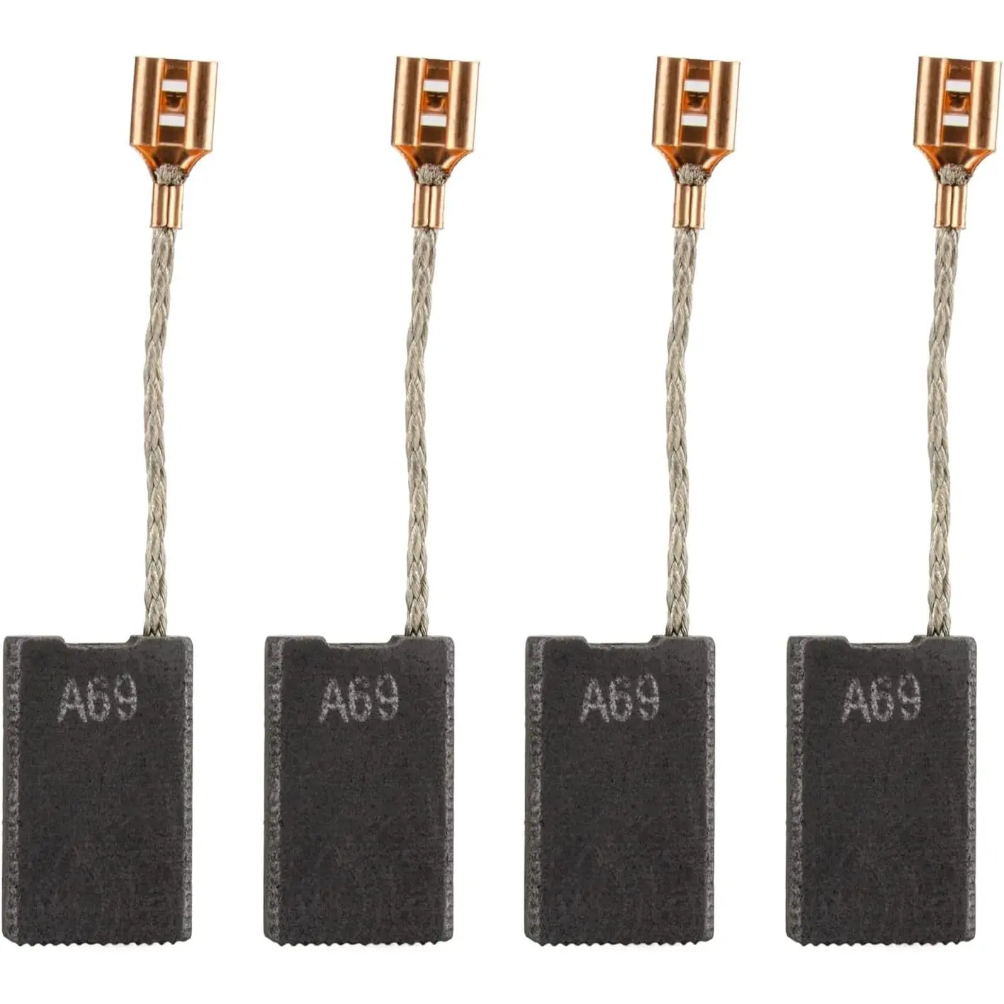 4 Pack 1617014126 Carbon Brushes Compatible with  11316EVS 11317EVS 11311EVS 11223EVS,  Carbon Brush Replacement Part.