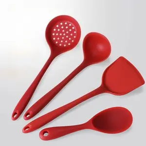 Silicone Kitchen Tool Set, Durable Silicone Strainer, Non-Stick Cooking Tools, Large High-Temperature Strainer, Essential for Pasta, Dumplings, Fondue