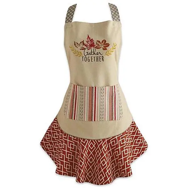 Design Imports Gather Together Ruffle Apron Design Imports Gather Together Ruffle Apron