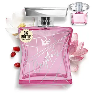 Eternal Crystal - Inspired by Bright Crystal - 3.4 oz (100ml) - Eau de Parfum - Long-lasting - Vegan - Clean Ingredients - Perfume Spray for Women - 2000 sprays per bottle