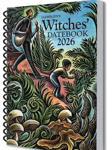 Llewellyn's 2026 Witches' Datebook (Llewellyn's 2026 Calendars, Almanacs & Datebooks, 16) - Illustrated Magical Journal, Magic Planner, Pagan Planner That Organizes Rituals
