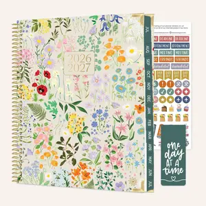 2026–27 Hard Cover Planner, 8.5" x 11" | Garden Party 2026–27 Hard Cover Planner, 8.5" x 11" | Garden Party