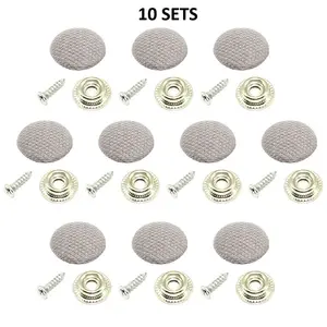10 Sets Of Car Roof Repair Screw, Auto Roof Snap Pins Retainer Practical Easy to Use Nylon Stable Car Roof Headliner Repair Kit