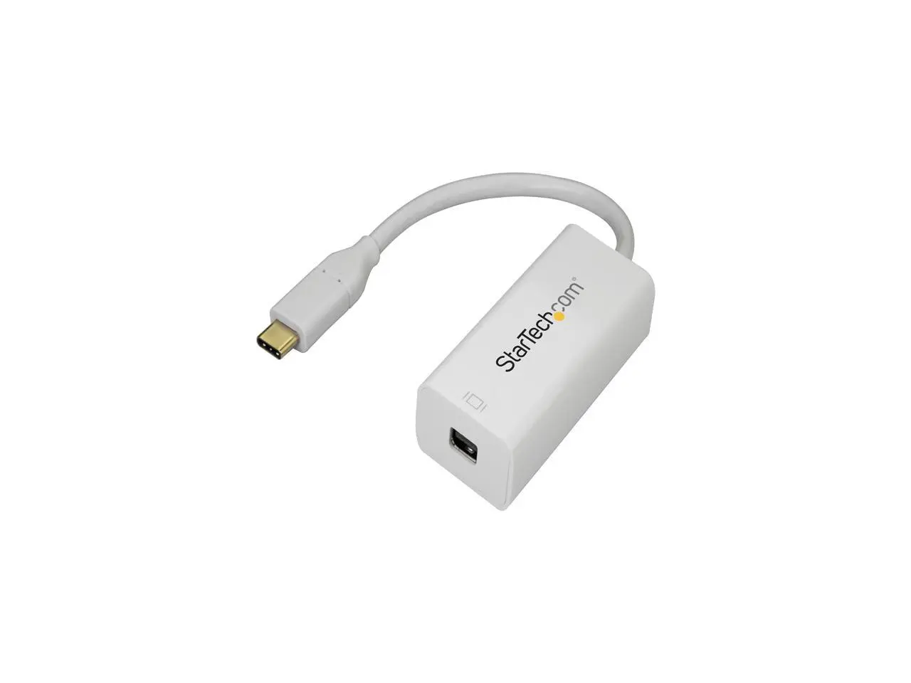 StarTech CDP2MDP USB C to Mini DisplayPort Adapter - 4K 60Hz - USB C Adapter - USB-C to Mini DisplayPort - USB C Dongle - USB C to MDP Adapter