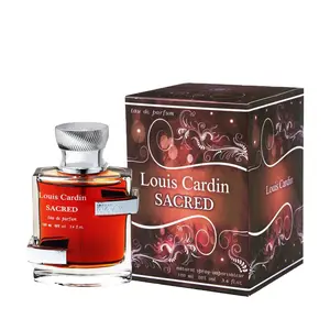 Louis Cardin Sacred Eau De Parfum EDP 100ml - Warm, Woody, Spicy Perfume for Men - Long Lasting Fragrance - Men's Cologne for Date Night - Arabian Scent for Winter/Summer - Oud Perfume for All ocassions