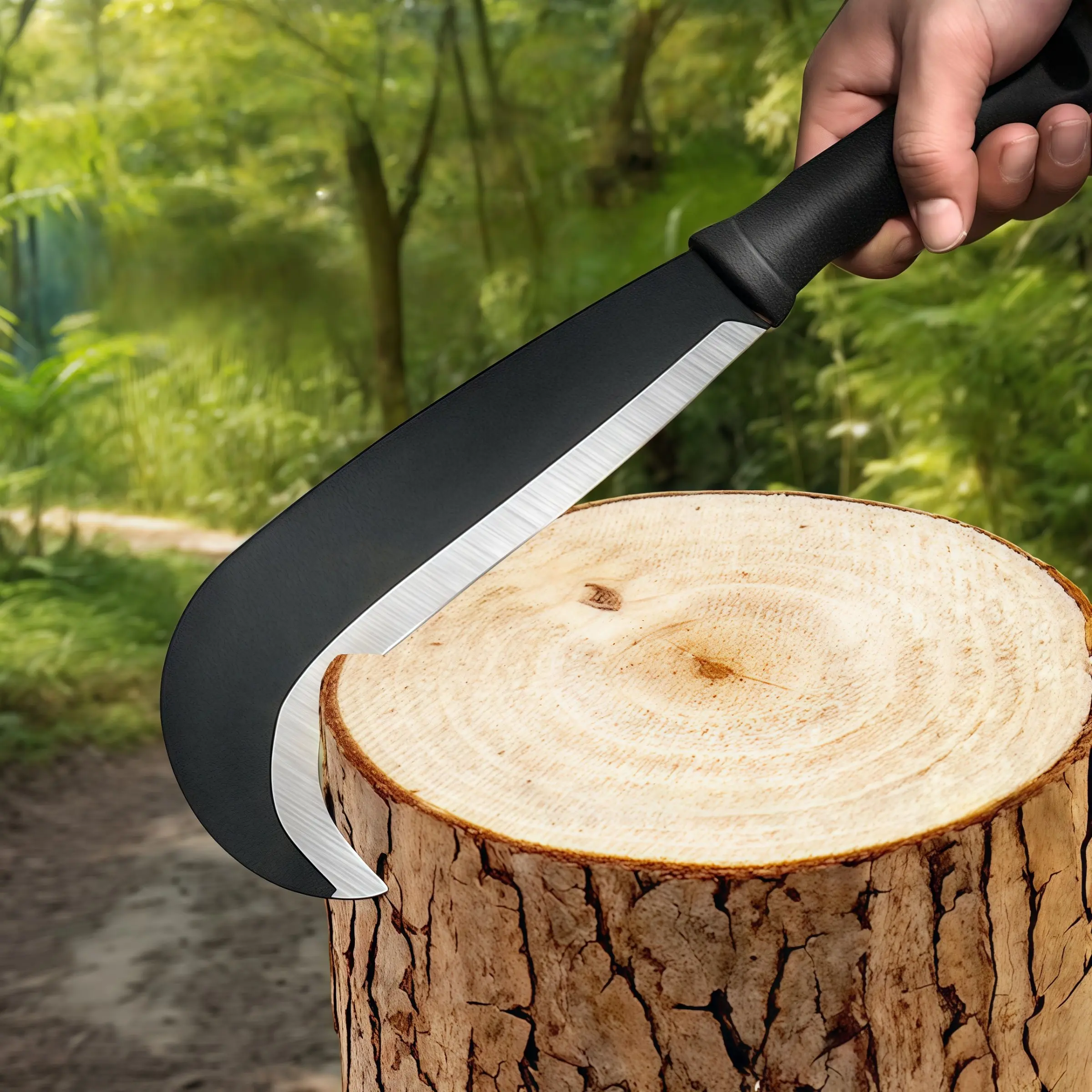 Scythe Tool, Durable Scythe Blade, Efficient Gardening Equipment, Garden Pruning Tool, Versatile Agricultural Tool, High-Quality Scythe for Farming & Landscaping, Cutting, Garden Tools
