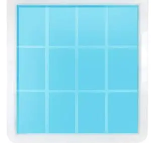 Silicone Soap Mold - (12) Rectangles Soap Mold Tray - 1701 Crafter's Choice