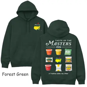[Sale Up To 50%] Vintage Golf Masters 2026 T-Shirt/ Sweatshirt/ Hoodie – Taste of the Masters 2026, Augusta Food Graphic, Cozy Fit