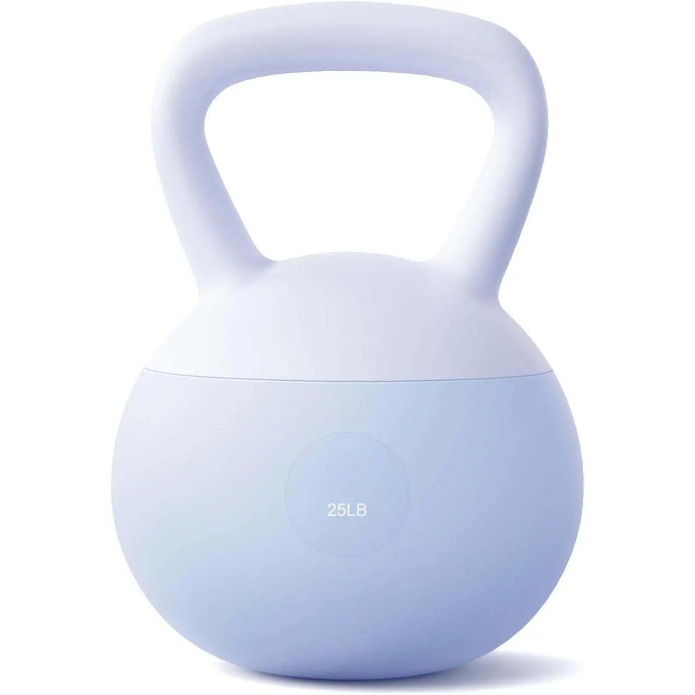 Soft Kettlebell, Suitable for Women and Men, Sea Sand and Iron Sand Filled Kettlebell, Suitable for Home Exercise, Fitness, 25 lbs Blue, Home Workout, Home Gym Equipment