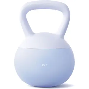 Soft Kettlebell, Suitable for Women and Men, Sea Sand and Iron Sand Filled Kettlebell, Suitable for Home Exercise, Fitness, 25 lbs Blue