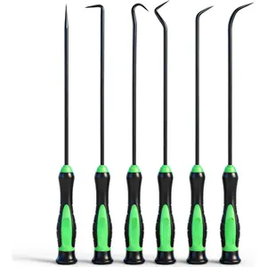 6-  Pick and Hook Set, Pick Tool Set for  Auto Oil Seal/O-Ring Seal Gasket Mini Hooks Puller Remover