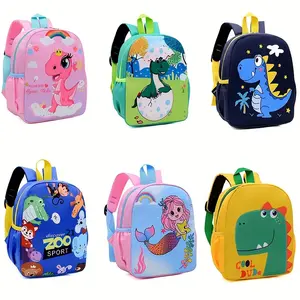 Cute Cartoon Children Waterproof Backpack fashion Kindergarten Student Backpack Christmas