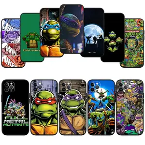 Teenage Mutant Ninja Turtles New High-End Shell Phone Case For iphone 17 16 15 14 13 12 11 17Air Plus Pro Promax Samsung Galaxy S26 S25 S24 S23 S22