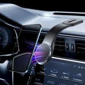 Flexible magnetic wireless charging bracket-car mount for various angles of cell phone holder Electronics Accessories Installation Smartphone phone holder for car