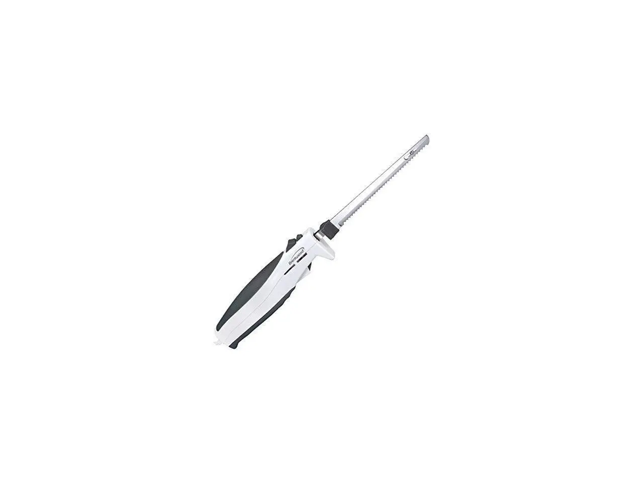 Brentwood TS-1010 7-Inch Electric Carving Knife, White