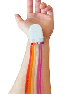 1 Lesbian Flag colors marker-  LGBTQ+ Pride Markers - Festive & Party Accessories Masks Paint with Plastic Lid