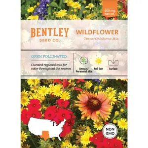Wildflower, Texas Oklahoma Wildflower Mix Seed Packets