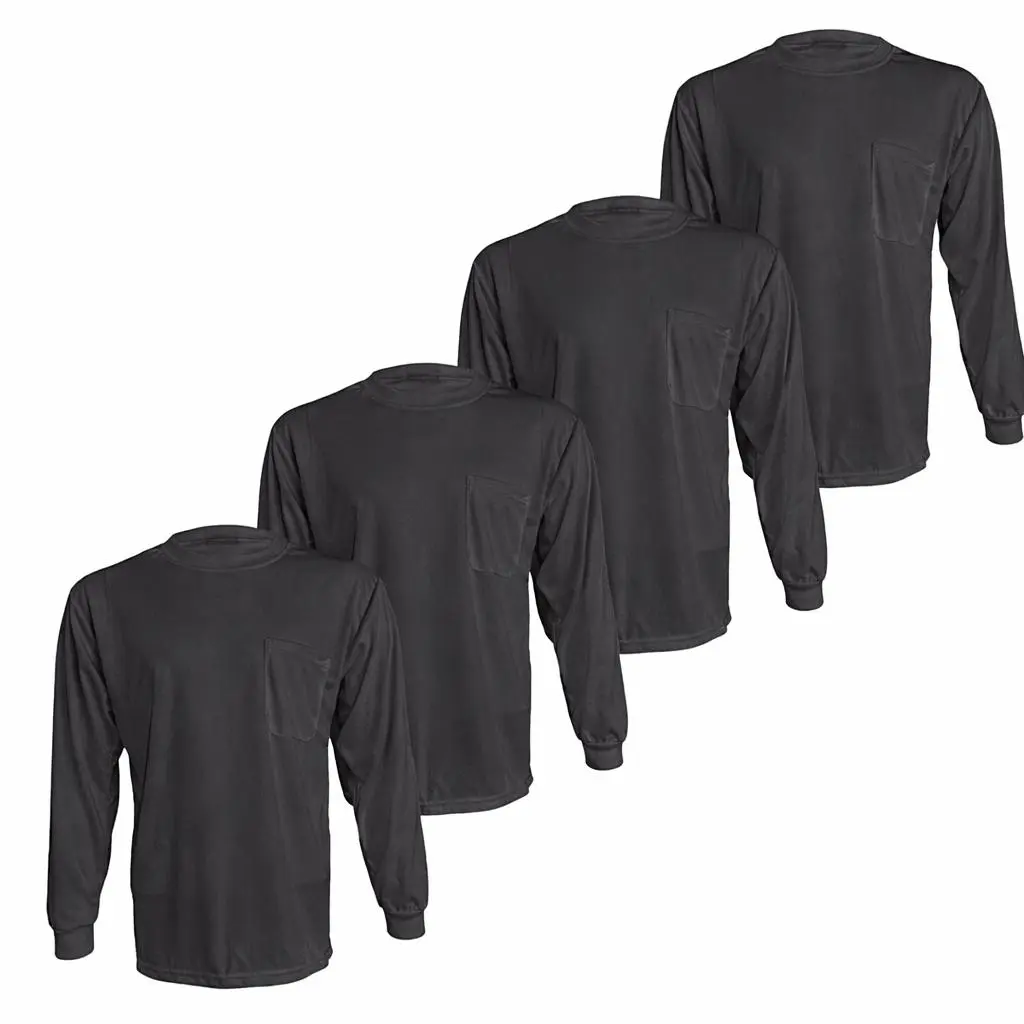 4 DARK GREY SHIRTS ST912