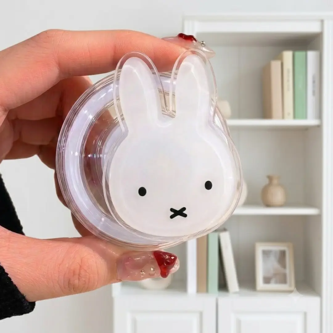 Bunny Rabbit Phone Grip Miffy-Style Phone Holder  Kawaii Phone Grip, Accessory, Holder, Charm, Kindle Stand